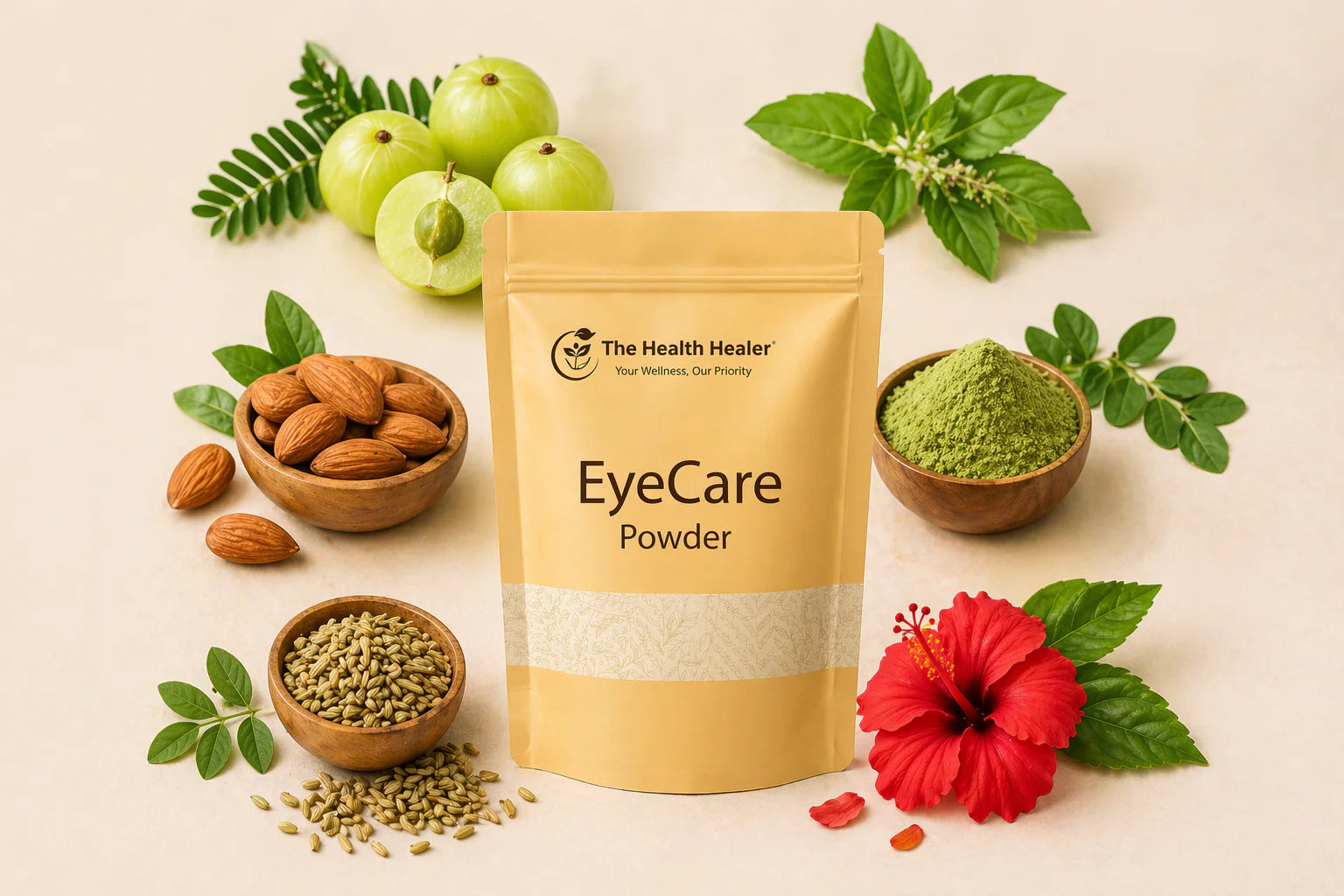 Herbal EyeCare Support Powder — Natural Eye Wellness Formula